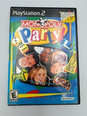Monopoly Party‎ PS2 PlayStation 2 Complete Tested Disc